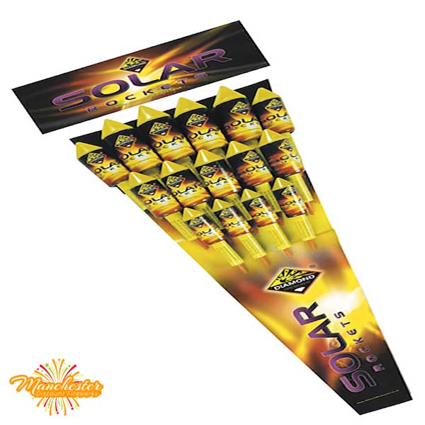 Solar Rockets Friework Solar Storm Rocket Pack